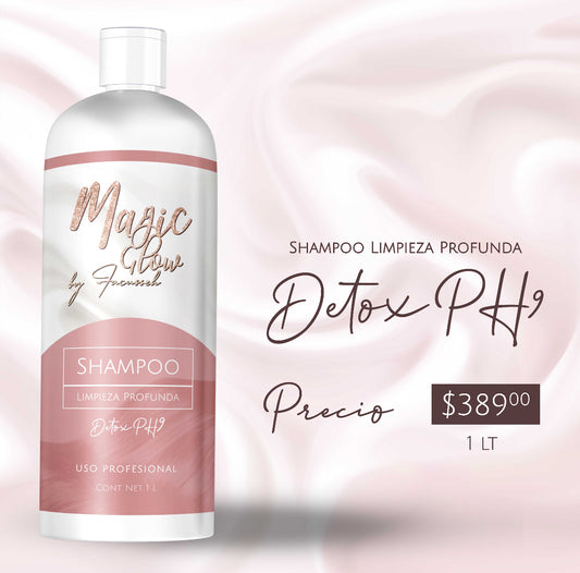 Shampoo Detox Ph9 Limpieza Profunda